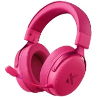 MCHOSE V9 Pro Wireless Gaming Headset - Rose Red