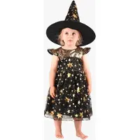 Den Goda Fen Kostymer - Dress Heks - - 6-8 år (116-128) - Kostymer