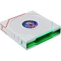Lian Li UNI FAN TL LCD FLEX 120 - Kabinettvifte - 120mm - Hvit med RGB-lys - 26 dBA