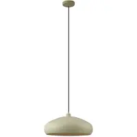 LINDBY hengelampe Elover, lysegrønn, Ø 45 cm, jern