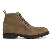 Hackett London for man. HMS200149 Light brown Hudson leather ankle boots (43), Beige, Flat, Suede, Laces, Casual