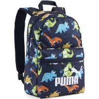 Puma Phase Small 13L Backpack, Accessories, Navy/Sporty Dino Aop, OSFA