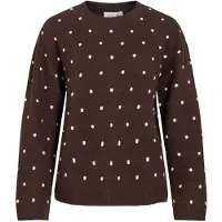 Vila Viliga Rund Hals Strikket Pullover