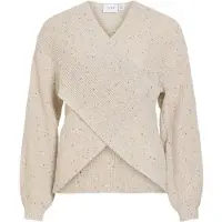 Vila Visulvana V-hals Strikket Pullover