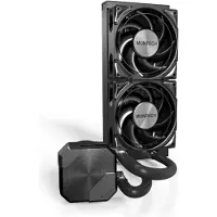 Montech HyperFlow Silent 240 AIO CPU-vannkjøler 120 mm Intel/AMD ARGB, svart