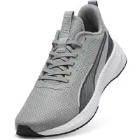 Puma Flyer Lite 3 Running Shoes, Shoes, Gray Echo/Shadow Gray/Black, 39