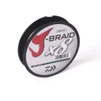 Daiwa J-braid 8 Flettet Fiskesnøre 300 M