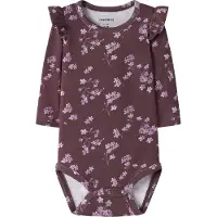 Name it Body I/e - NbfRaffi - Catawba Grape - - 1 år (80) - Langermet Body