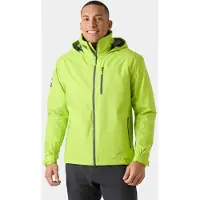 Helly Hansen for man. 34442 Crew Hooded Midlayer 2.0 green jacket (M), Casual, Polyester
