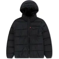 Levi's Polstret Jakke - Puffer - Jet Black - - 6 år (116) - Dunjakke