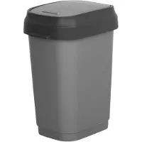 Curver 241513 Dual Swing 30/35l 26x37x47.5 Cm Søppelbøtte