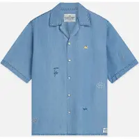 Scotch & Soda 182839 Relaxed Fit Kortarmet Skjorte