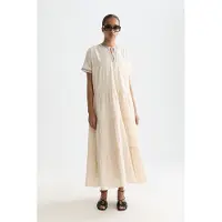 Scotch & Soda Ufu01434t Kortermet Lang Kjole