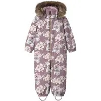 Name it Vinterdress - NmfSnow10 - Grape Shake/Snow Bunny - - 7 år (122) - Vinterdress