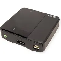 Aten CS782DP - KVM / lyd / USB-svitsj - 2 x KVM/lyd/USB - 1 lokalbruker - stasjonær
