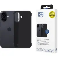 3mk Protection 3mk Just20g matt deksel til Apple iPhone 16 Plus – matt svart