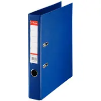 Esselte Standard - Hevarmbuefil - bokryggbredde: 50 mm - for A4 (210 x 297 mm) - kapasitet: 350 ark - blå