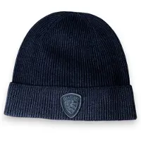 Blauer for man. 26WBLUA05467 Oliver blue hat (OSFA), Casual, Wool