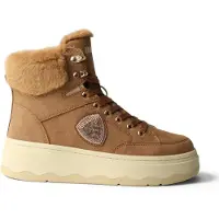 Blauer for woman. F6MARIBEL02 Brown Maribel-style ankle boots (36), Flat, Laces, Casual