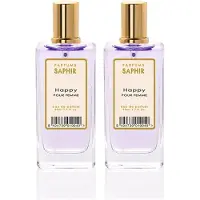 Saphir Happy 50ml Eau De Parfum 2 Enheter