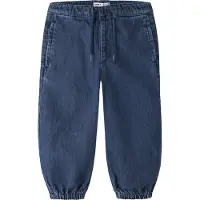 Name it Jeans - NmmBen - Barrel - Dark Blue Denim - - 6 år (116) - Jeans