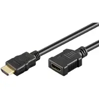 Goobay 76273, 5 m, HDMI type A (standard), HDMI type A (standard), 7680 x 4320 piksler, 3D, svart
