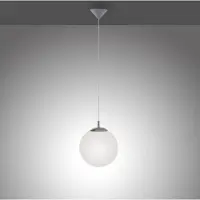 Paul Neuhaus Bolo hengelampe, glassskjerm, Ø 25 cm