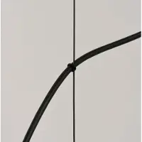 Milan Iluminación Milan Wire pendellampe Ø 24 cm antracitt