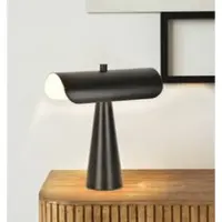 Corep Bordlampe Billie, matt svart, 30 cm, metall