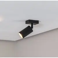 Argon Downlight Sado svart stål justerbar 1 lyskilde kantet