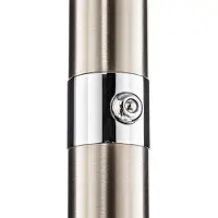 BANKAMP Opera LED-gulvlampe tastedimmer, nikkel