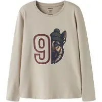 Name It Kids Printet Langermet Topp