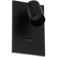 Arcchio spotlight Brinja, svart, metall, USB-C, bryter