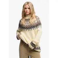 Superdry Fairisle Jumper Genser Med Høy Hals