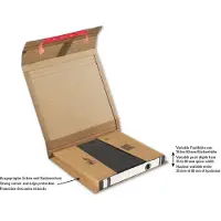 Colompac CP 050.01 (320 x 290 x 35-80), Fotoark kartong, Brun, A4, 320 mm, 290 mm, 80 mm