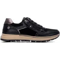 Refresh for woman. 17608803-NEGRO Black sneakers 176088 (41), Flat, Laces, Zip, Casual