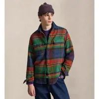 Ralph Lauren for man. 710B23933001 Classic Fit multicolor flannel work shirt (L), Casual, Cotton, Long sleeve