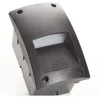 Fumagalli 1891 LED-innfellingslampe Leti 200-VP, svart 3W CCT