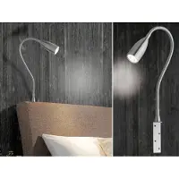 Fischer & Honsel Leuchten LED-vegglampe Sten dimmes med bevegelsesstyring