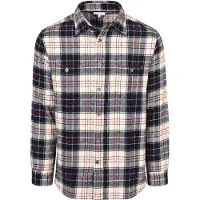 Tommy Hilfiger Flanellskjorte Rutete Multicolour Beige Flerfarget Størrelse