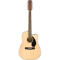 Fender CD-60SCE Dreadnought 12 String Electro Acoustic Natural