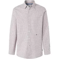 Pepe Jeans for man. PM3091482 Roncal white shirt (M), Casual, Cotton, Long sleeve