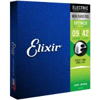 Elixir 19002 OPTIWEB Coated Electric Guitar Strings 9-42