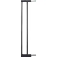 BabyDan Extend A Gate med 2 forlengere, sort