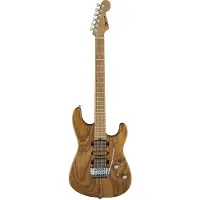 Charvel USA Guthrie Govan HSH Caramelized Ash Caramelized Flame Maple Fingerboard Natural