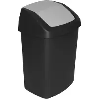 Curver / CURVER KOSZ NA ŚMIECI 25L /Sort/ Sølv