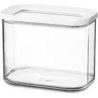 Mepal Modula oppbevaringsboks 1,0 l, gjennomsiktig/hvit