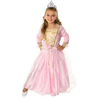Rubies Kostymer - Glimt Rose Princess - - 5-7 år (110-122) - Kostymer