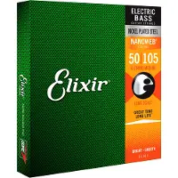 Elixir E14102 Nanoweb Heavy LS Bass Strings 50-105