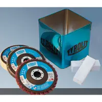 Tyrolit Rustfritt Stål Polering Sett//met.ikke-jernholdig 125x105x22.23